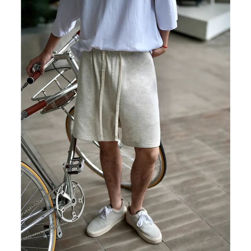 PAINT STAIN Casual Shorts Unisex-3