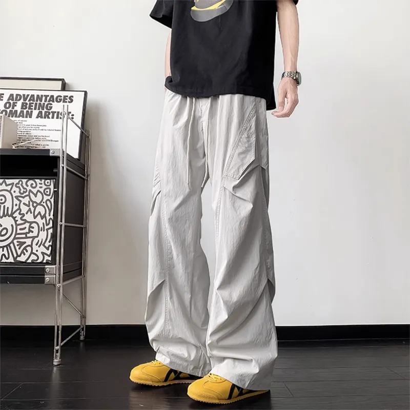 City Hipster Casual Pants Unisex-11