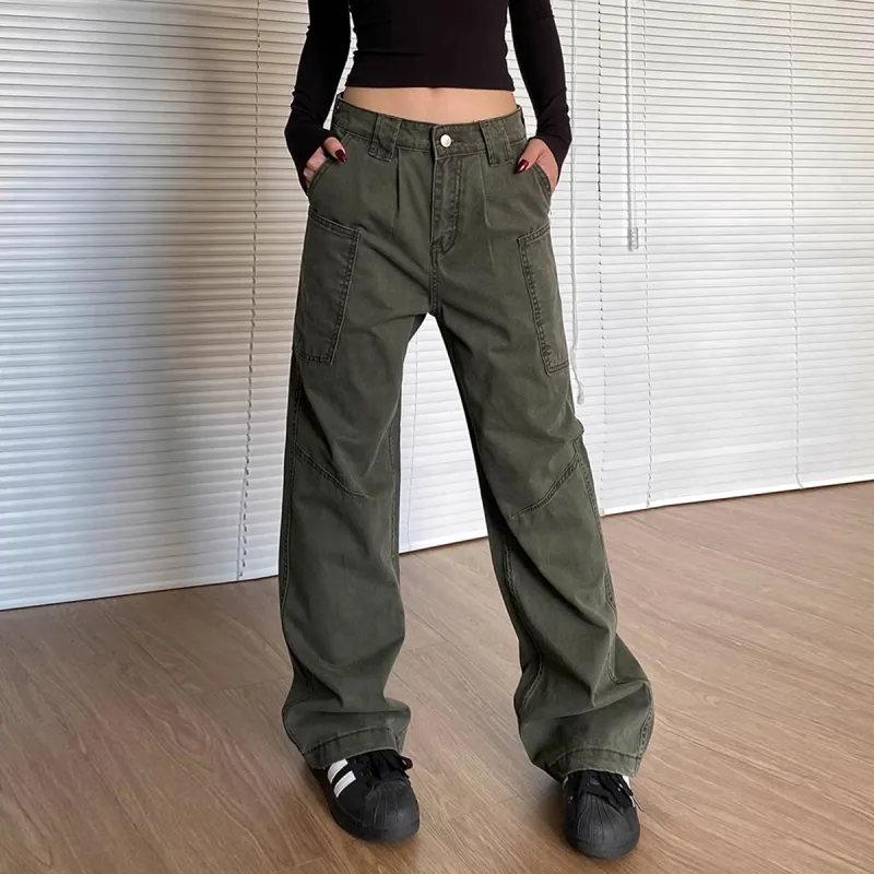 City Hipster Cargo Pants Unisex-8