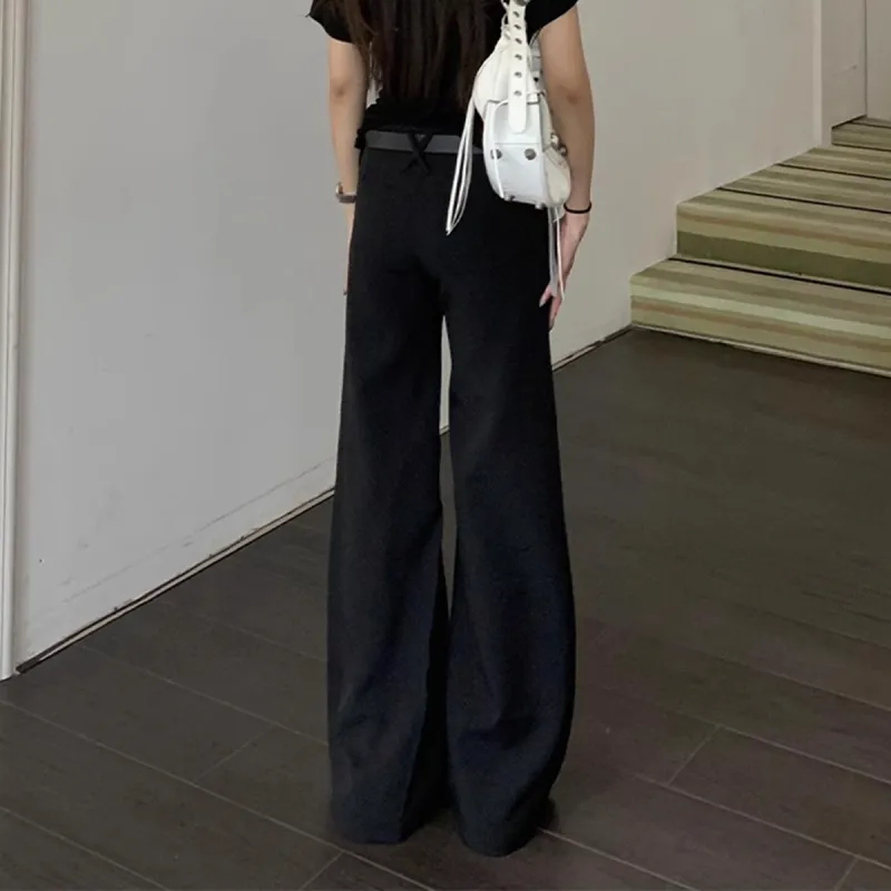 City Hipster Suit Trouser Unisex Black-3