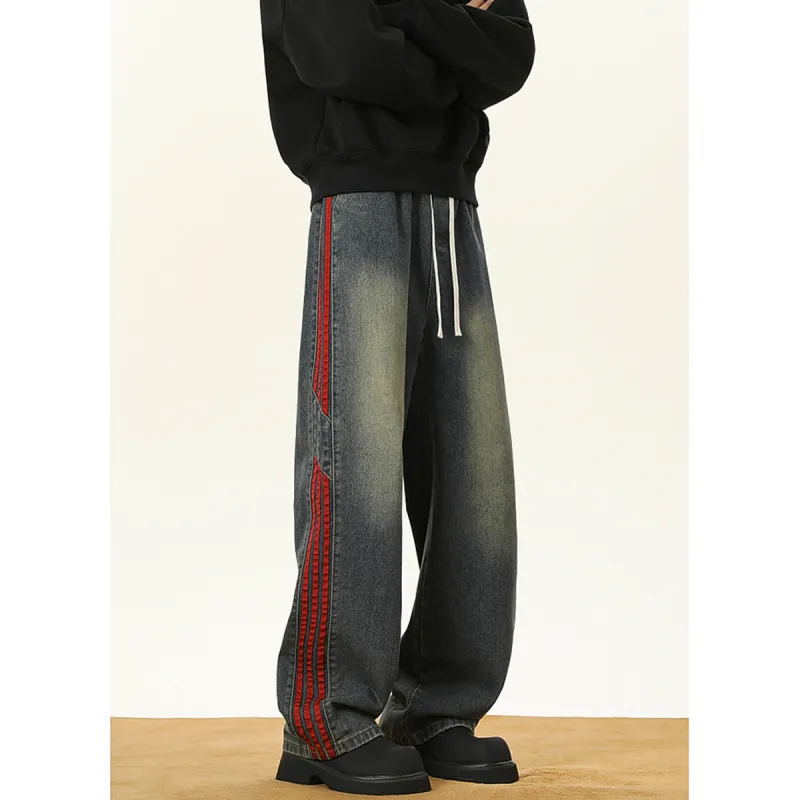 WELTER EXPERIMENT Classic Fashion Jeans Unisex-6