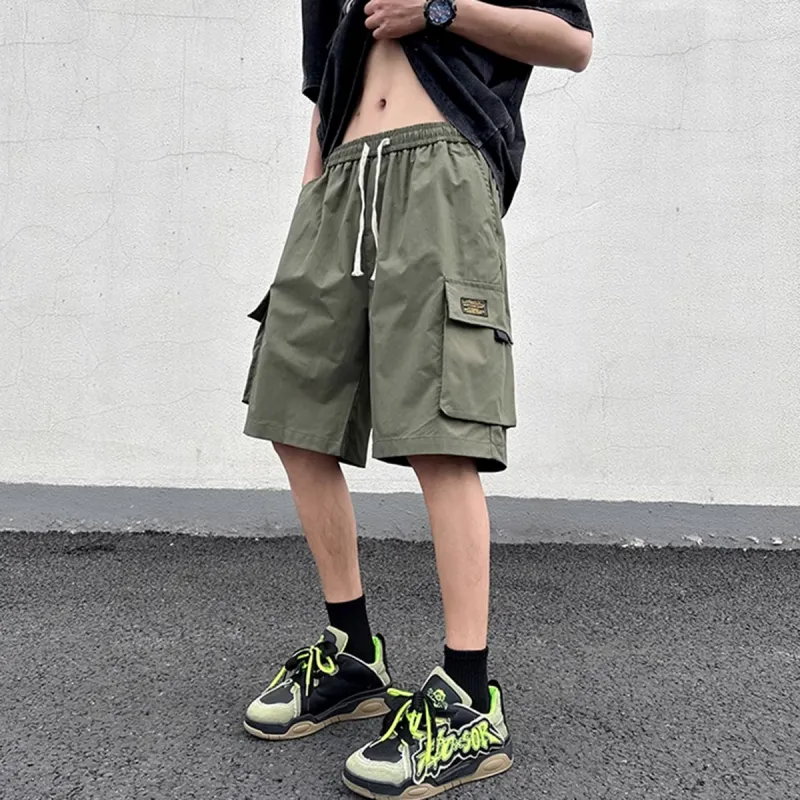 City Hipster Cargo Shorts Unisex-8