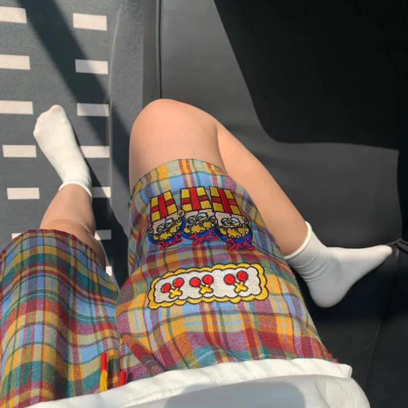 OG96 LAB Casual Shorts Unisex ★ Rainbow ★-3