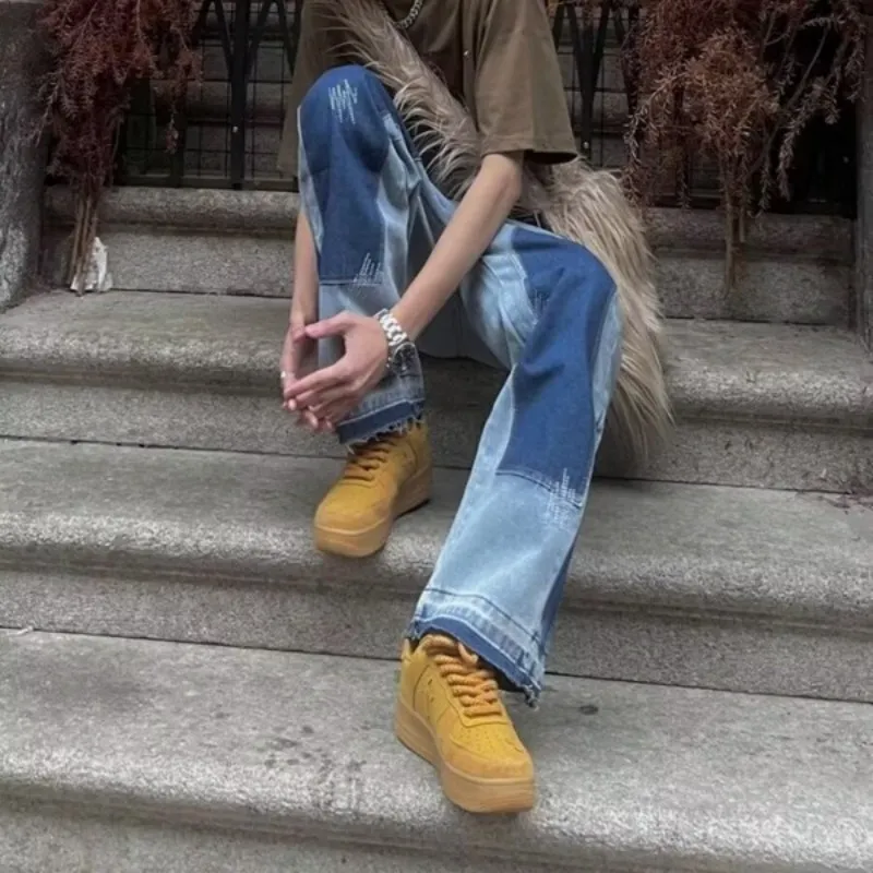 OG96 LAB Jeans Unisex Luxury Streetwear Blue 💞💞💞-2