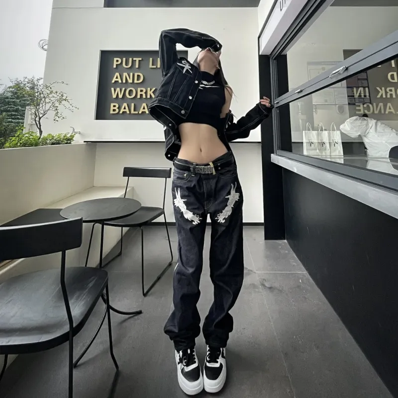 OG96 LAB Jeans Unisex 🃏 Black-1