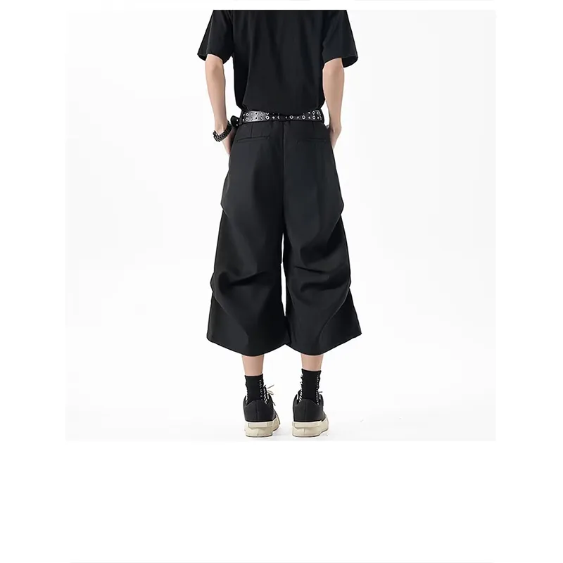 WELTER EXPERIMENT Casual Shorts Unisex Classic Black-1