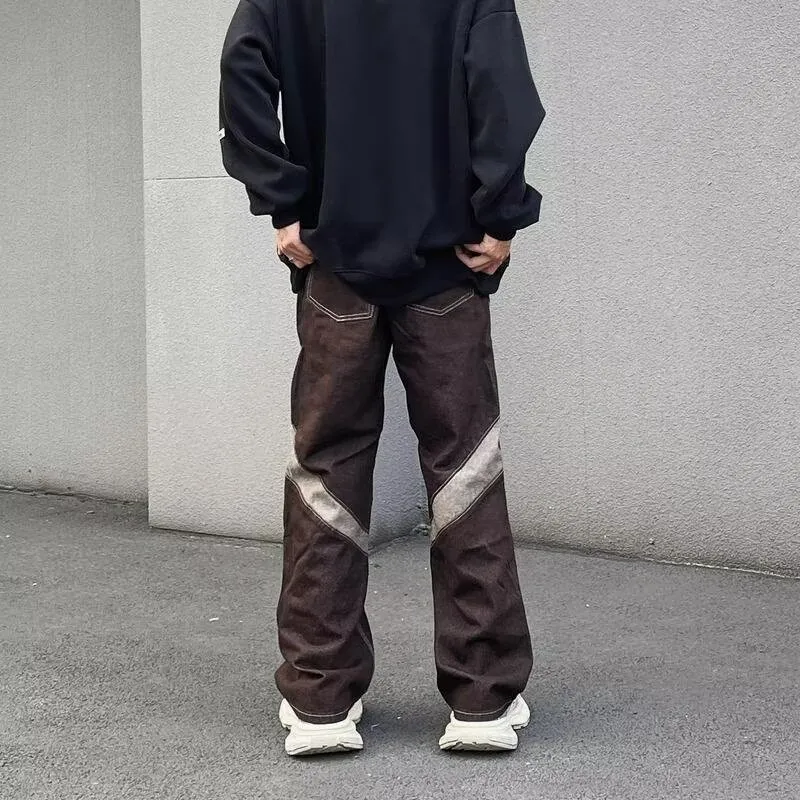 OG96 LAB Jeans Unisex Brown Infinite Surrounding-3