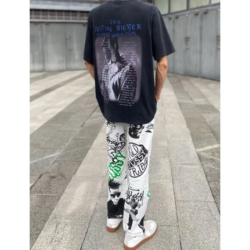 OG96 LAB Jeans Unisex White-5