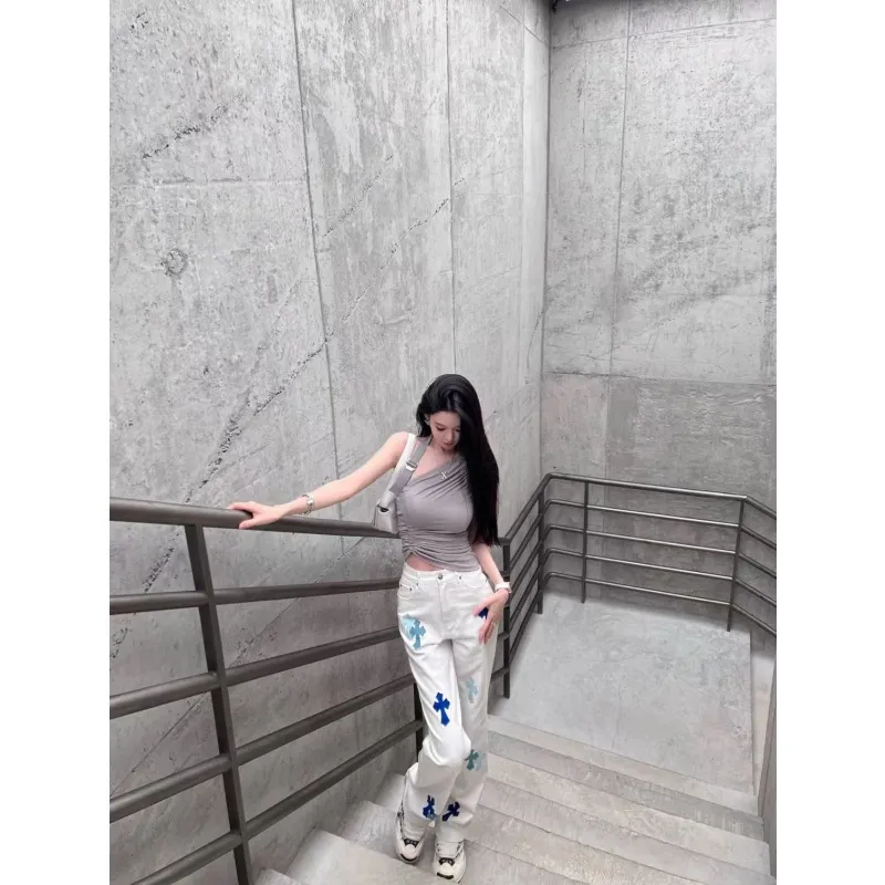 OG96 LAB Jeans Unisex White-3