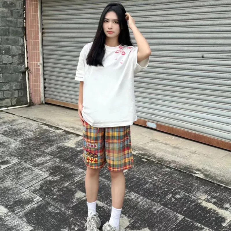 OG96 LAB Casual Shorts Unisex ★ Rainbow ★-4