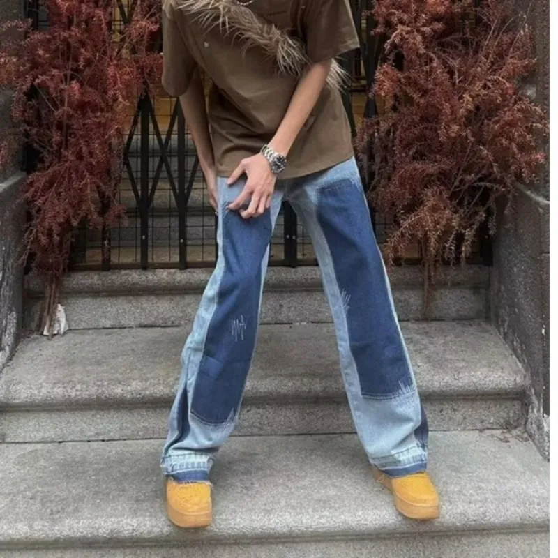 OG96 LAB Jeans Unisex Luxury Streetwear Blue 💞💞💞-4