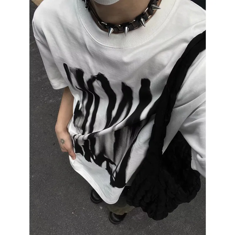 PAINT STAIN T Shirts Unisex-13