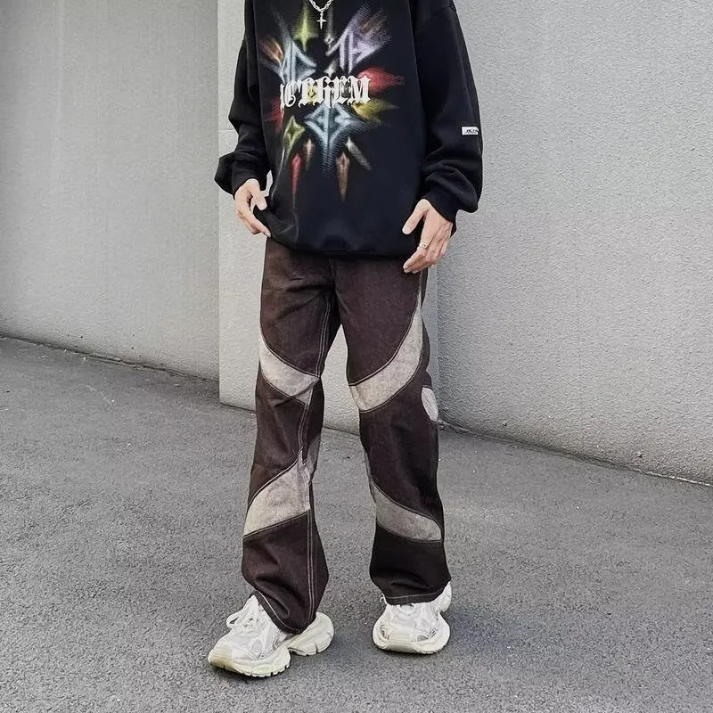 OG96 LAB Jeans Unisex Brown Infinite Surrounding-1
