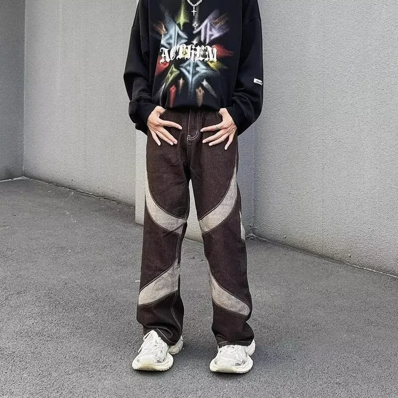 OG96 LAB Jeans Unisex Brown Infinite Surrounding-2