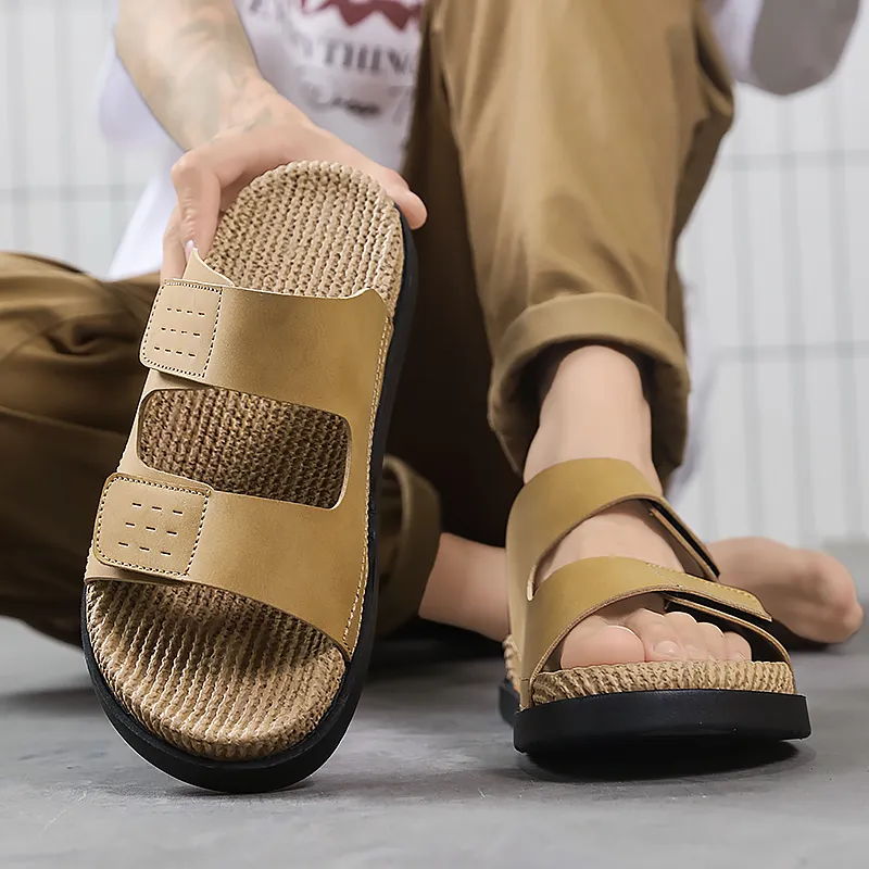 Budding Bear Slip Resistant Odor Resistant Abrasion Resistant Slide Slippers Men's-10