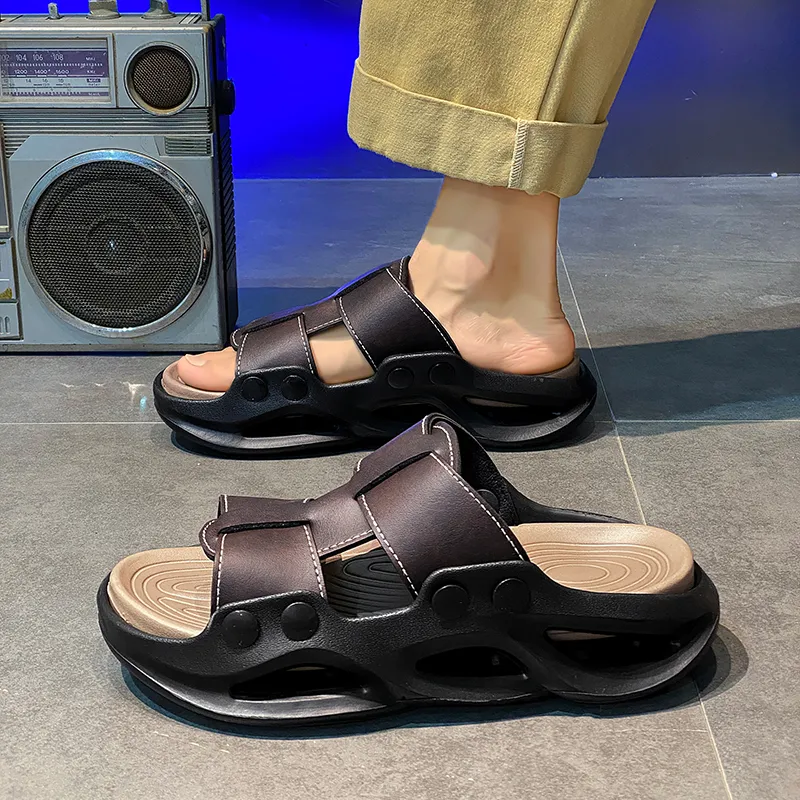 Budding Bear Slip Resistant Odor Resistant Abrasion Resistant Slide Slippers Men's-7