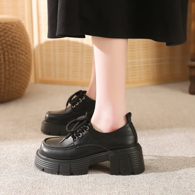 Budding Bear Casual Single Shoes Women's Black-7
