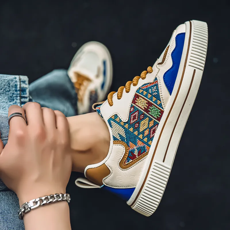 Budding Bear Wear resistant, Lightweight, Breathable, And Non slip. Canvas Shoes Men's Box-13