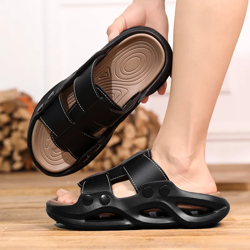 Budding Bear Slip Resistant Odor Resistant Abrasion Resistant Slide Slippers Men's-10