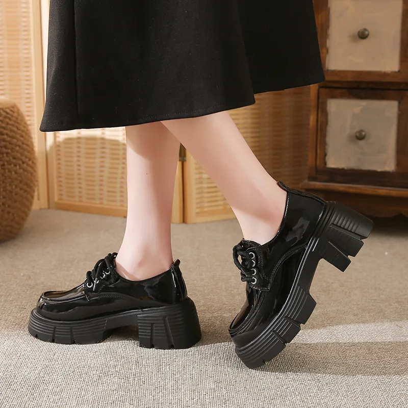 Budding Bear Casual Single Shoes Women's Black-3