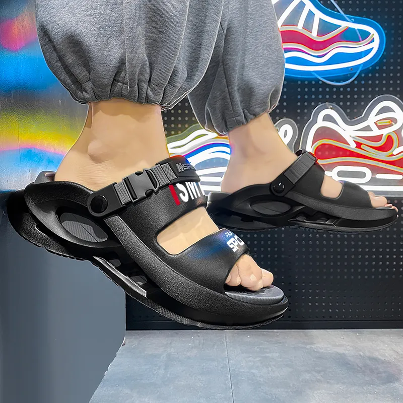 Budding Bear Beach Sandals Unisex-11