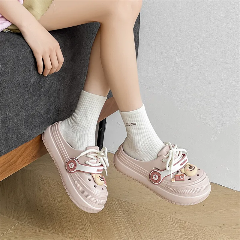 Budding Bear Clogs Women's-14