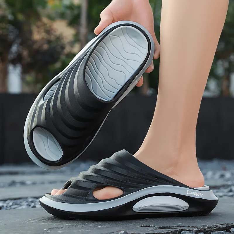 Budding Bear EVA Quiet Slip Resistant Odor Resistant Abrasion Resistant Slide Slippers Men's-10