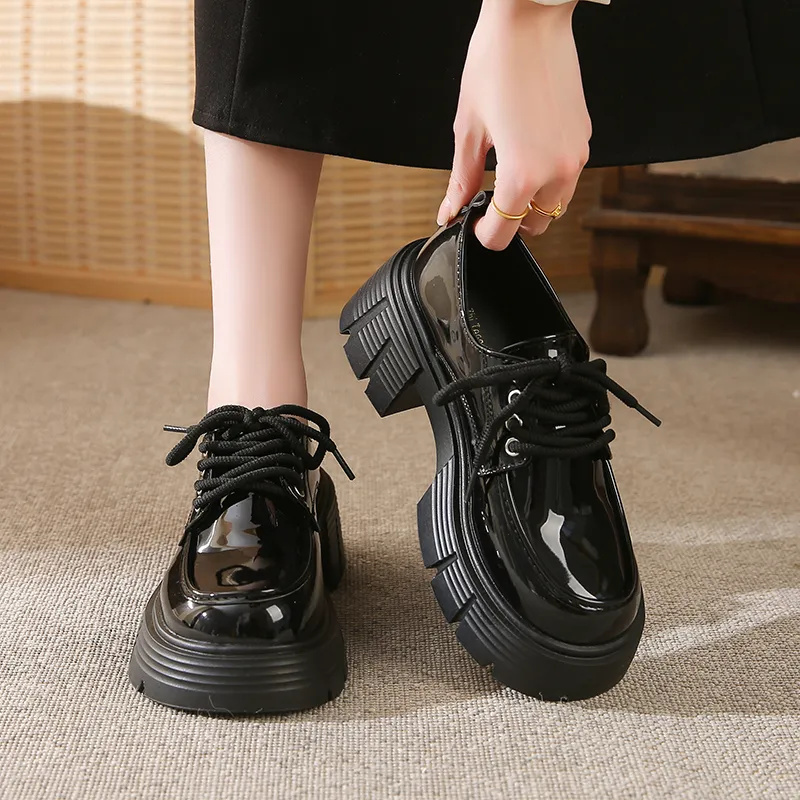 Budding Bear Casual Single Shoes Women's Black-2