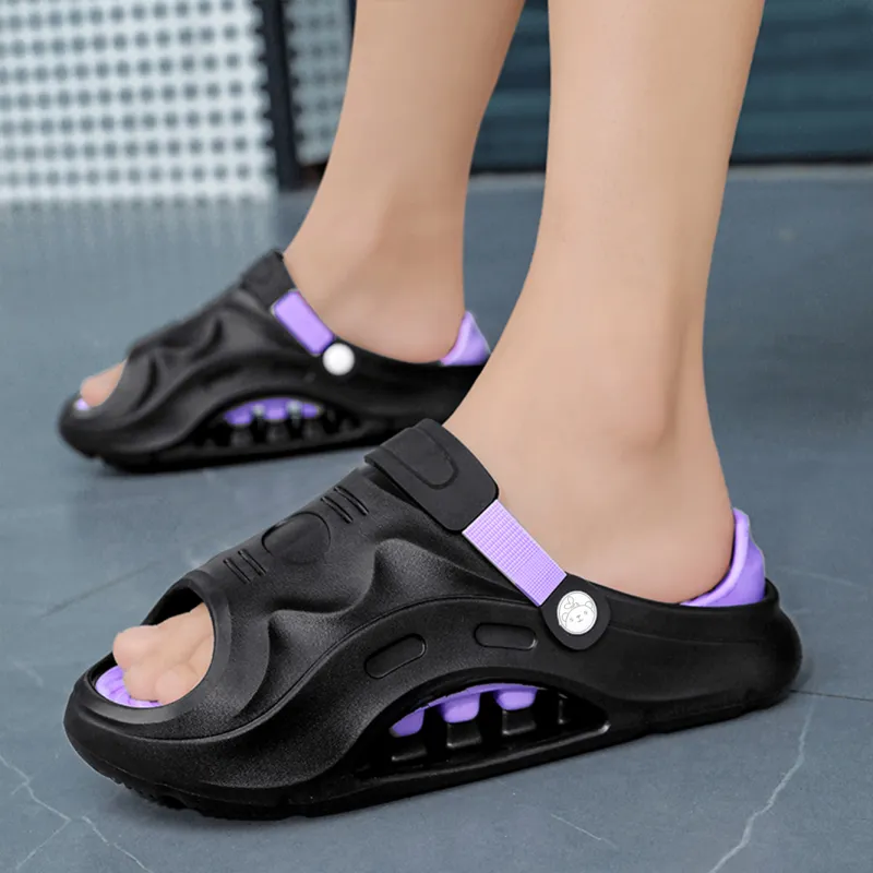 Budding Bear EVA Slip Resistant Odor Resistant Abrasion Resistant Slide Slippers Men's-13