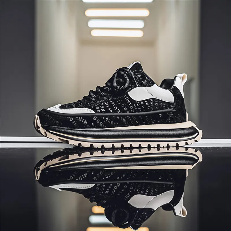 Budding Bear Anti Slip And Wear Resistant Lightweight Rebound Low Top Casual Shoes Men's-19