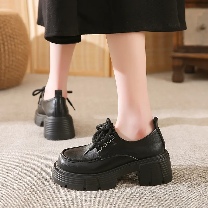 Budding Bear Casual Single Shoes Women's Black-8