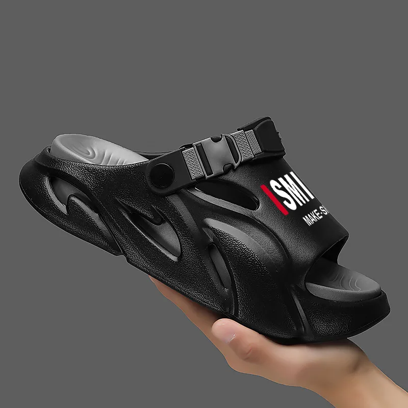 Budding Bear Beach Sandals Unisex-2