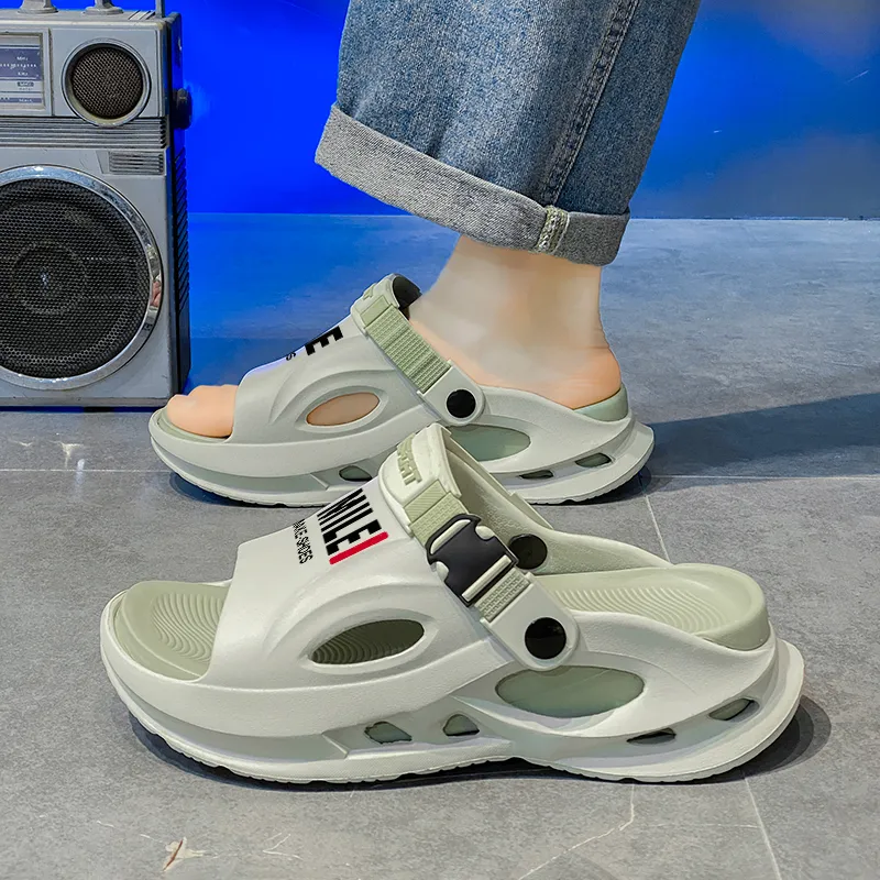 Budding Bear Beach Sandals Unisex-5