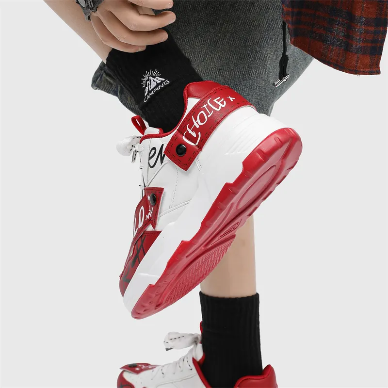 Budding Bear Slip Resistant, Abrasion Resistant, Lightweight Low Top Skateboard Shoes Unisex Box-11