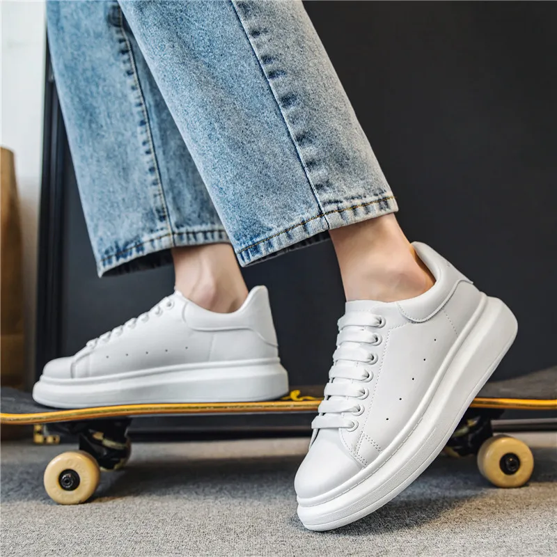 Budding Bear Anti Slip And Wear Resistant Lightweight Low Top Skateboard Shoes Unisex-12