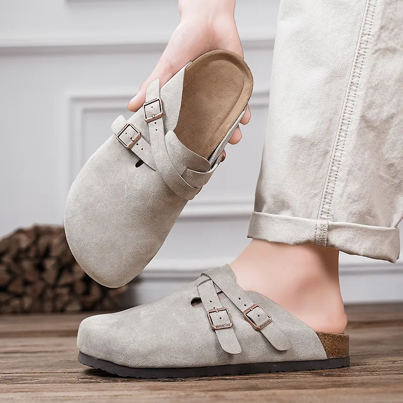 Budding Bear Quiet Abrasion Resistant Slip Resistant Closed Toe Slippers Unisex-7