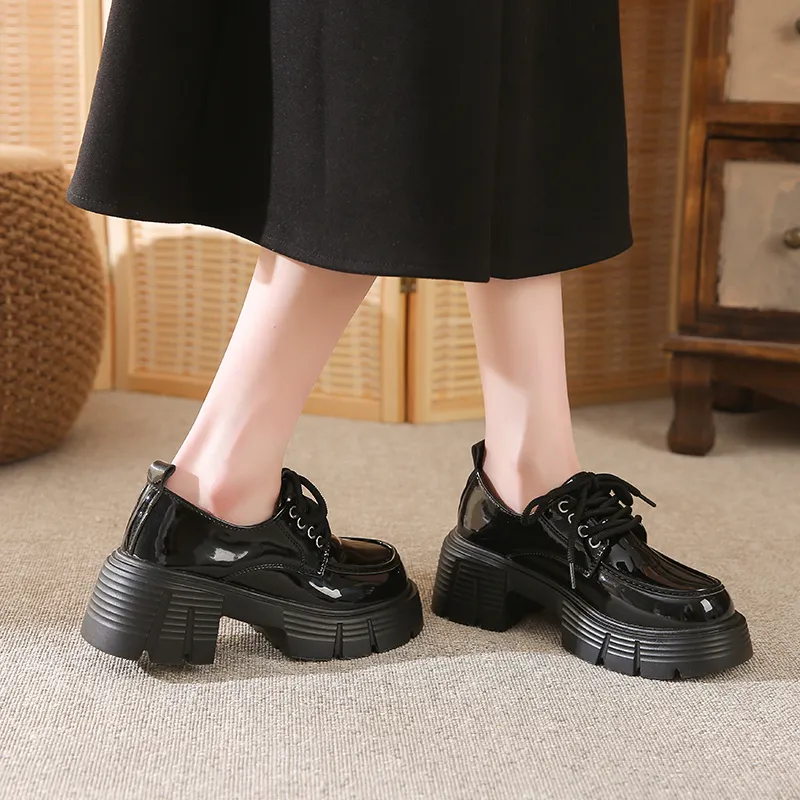 Budding Bear Casual Single Shoes Women's Black-4