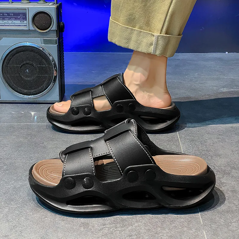 Budding Bear Slip Resistant Odor Resistant Abrasion Resistant Slide Slippers Men's-11