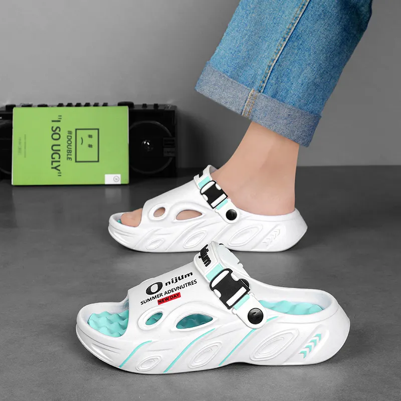 Budding Bear EVA Slip Resistant Odor Resistant Abrasion Resistant Slide Slippers Unisex-1