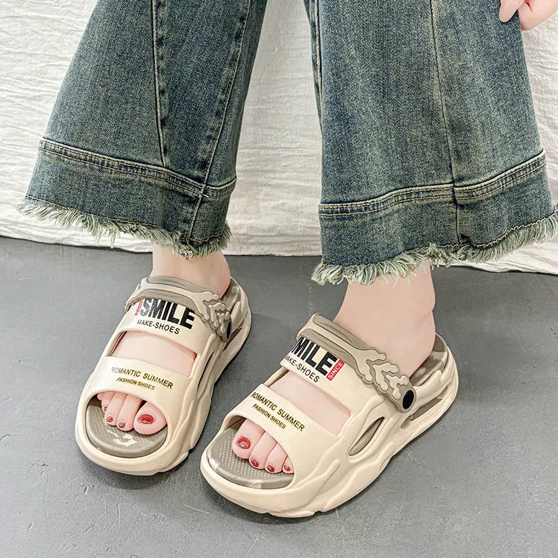 Budding Bear EVA Slip Resistant Odor Resistant Abrasion Resistant Slide Slippers Unisex Box-13