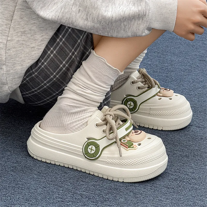 Budding Bear Clogs Women's-3