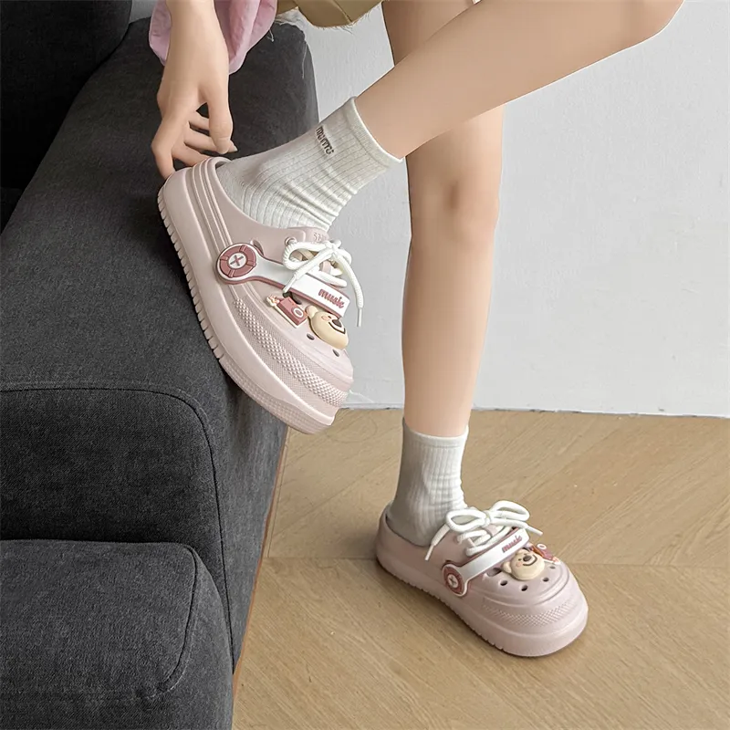 Budding Bear Clogs Women's-15