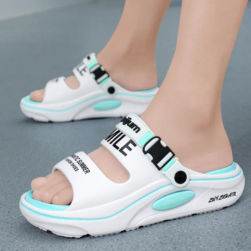 Budding Bear Beach Sandals Unisex-1