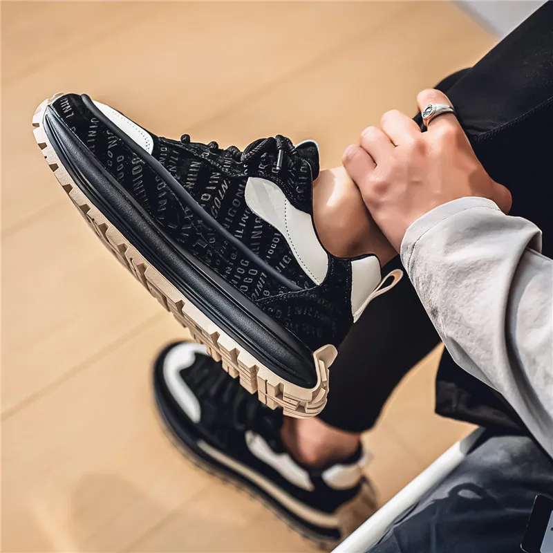 Budding Bear Anti Slip And Wear Resistant Lightweight Rebound Low Top Casual Shoes Men's-8