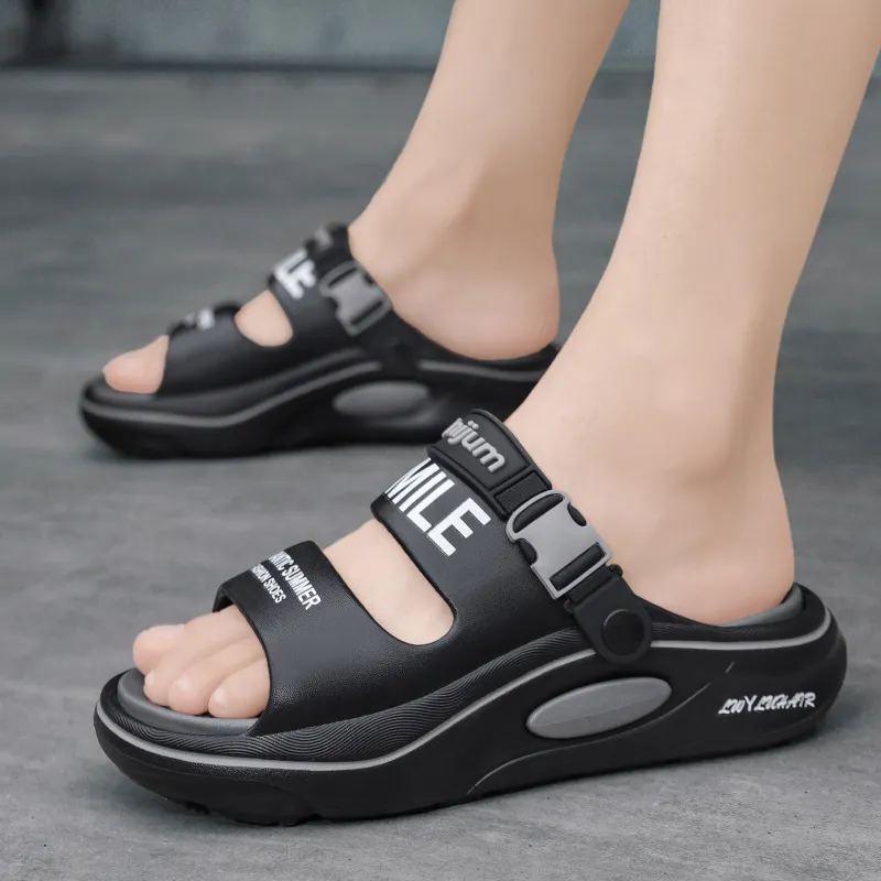 Budding Bear Beach Sandals Unisex-5