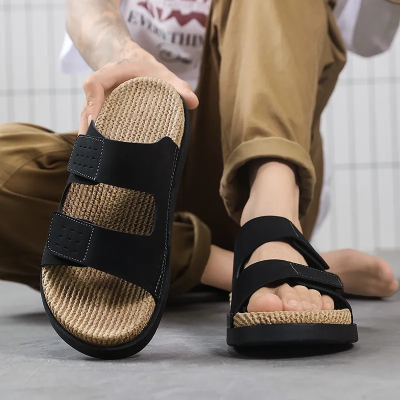 Budding Bear Slip Resistant Odor Resistant Abrasion Resistant Slide Slippers Men's-6