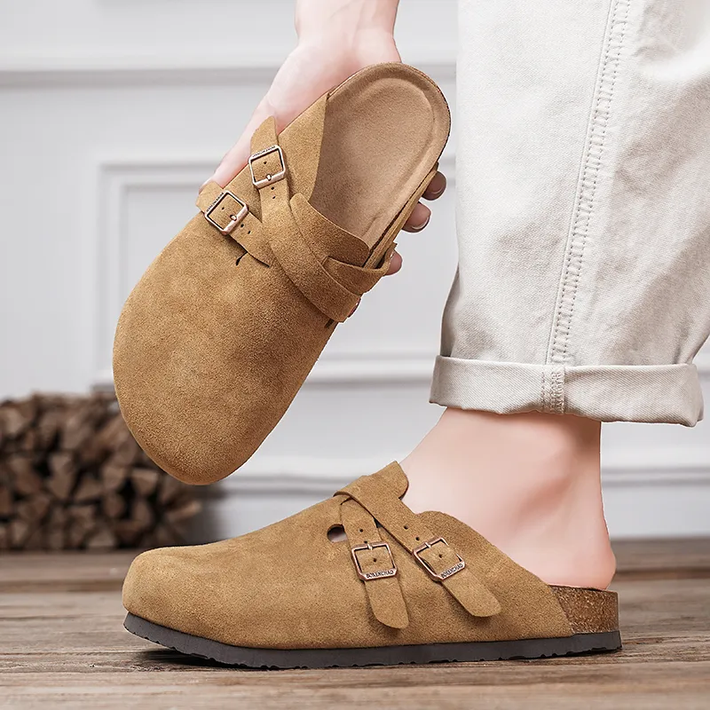 Budding Bear Quiet Abrasion Resistant Slip Resistant Closed Toe Slippers Unisex-11