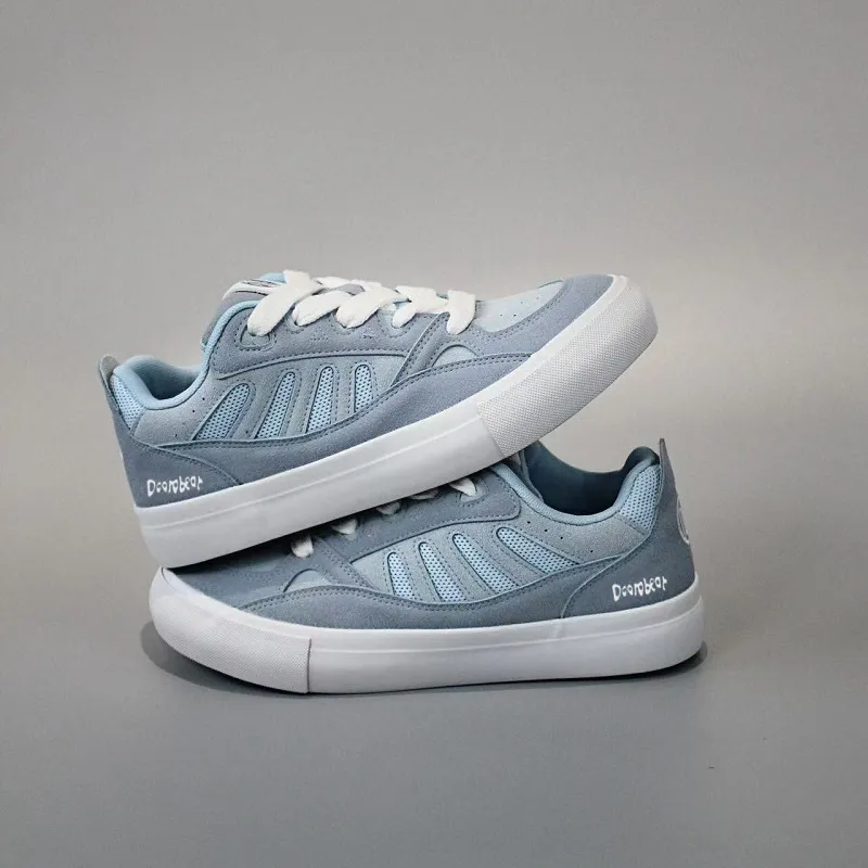 Budding Bear Abrasion Resistant Lightweight Slip Resistant Low Top Skateboard Shoes Unisex Box-2
