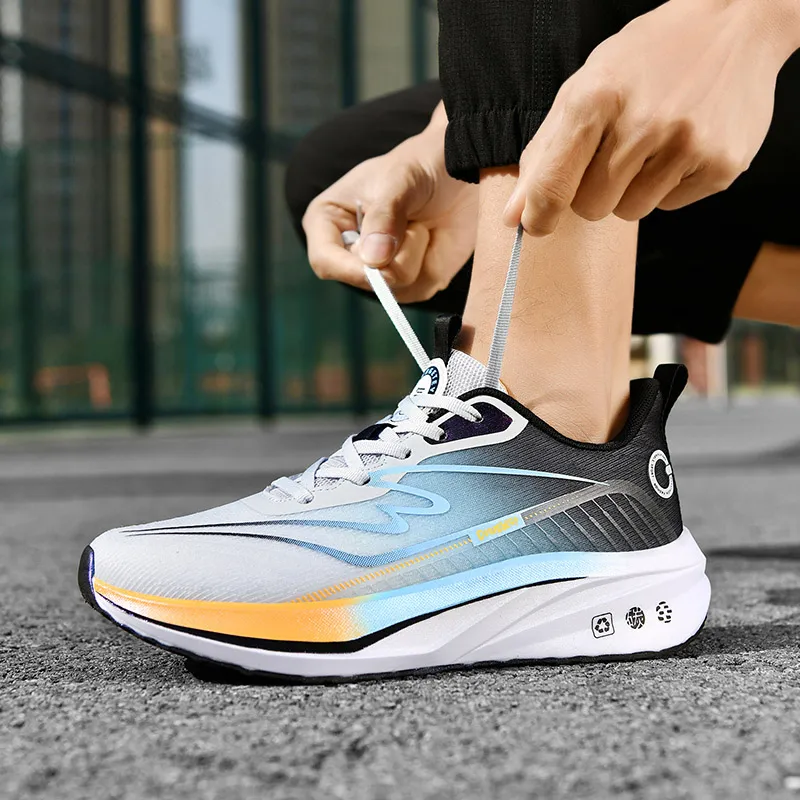 Budding Bear Anti-Slip Wear-Resistant Breathable Lightweight Rebound Low-Top Casual Shoes Men's-18