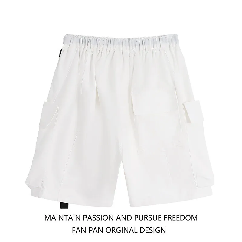 KEIRANDUN Cargo Shorts Men-3
